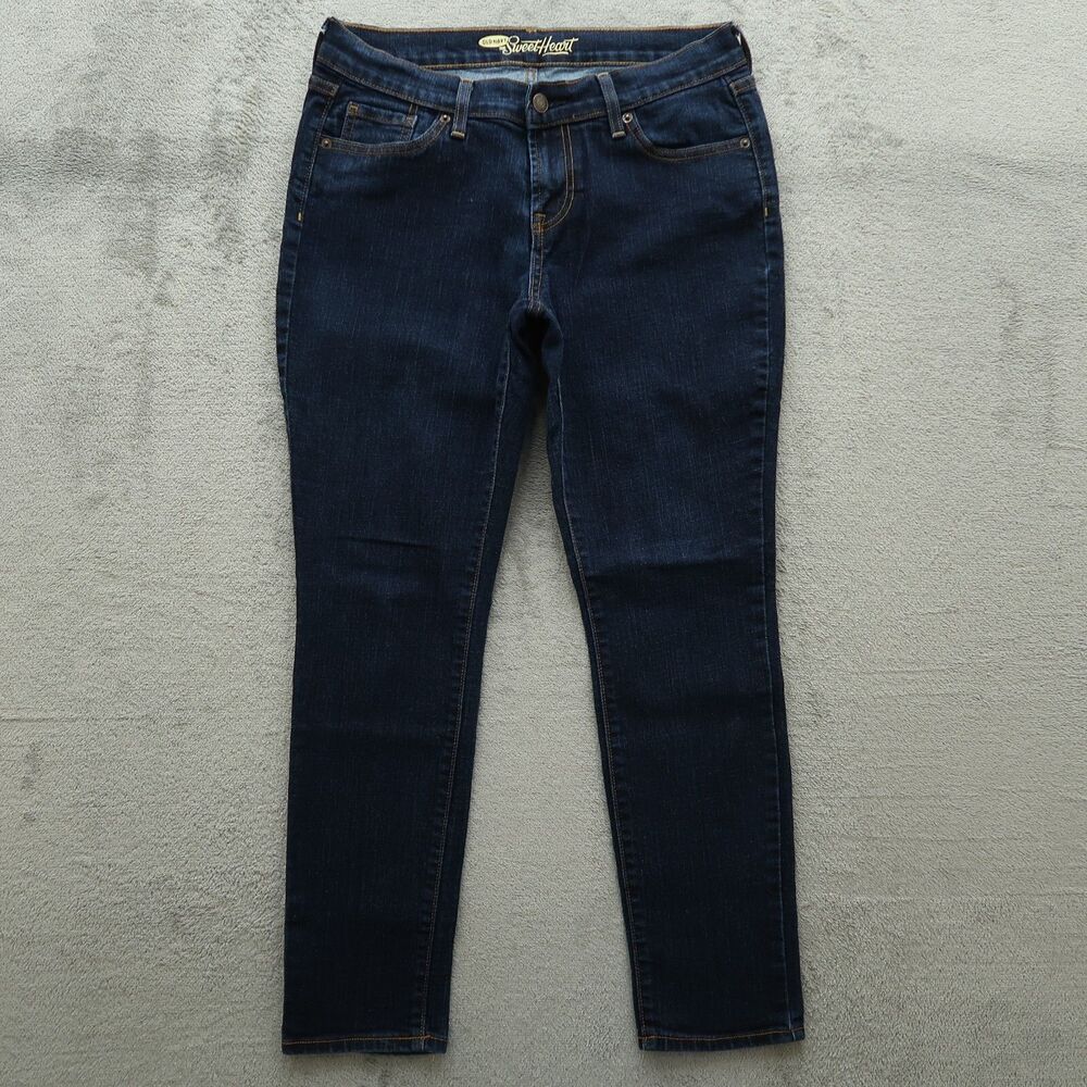 Old Navy Jeans Women's 6 Short Mid-Rise The Sweetheart Skinny Denim 27.5" Inseam